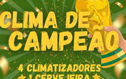 Band lança promoção “Clima de Campeão” com sorteio de climatizadores e cervejeira