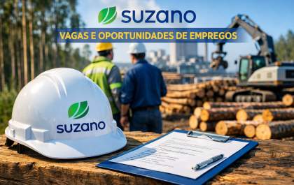 Suzano abre mais de 40 vagas de emprego em todo o Brasil