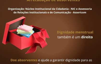 Campanha de arrecadação de absorventes para mulheres vulneráveis é lançada pela Polícia Civil de MS