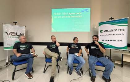 Startup Day fortalece inovação e empreendedorismo em Três Lagoas e reúne especialistas e investidores