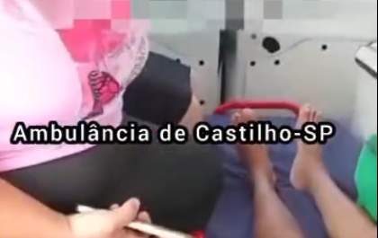 Pacientes e acompanhantes enfrentam superlotação em Ambulância de Castilho