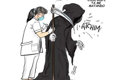 Charge: Essa gripe ta pegando