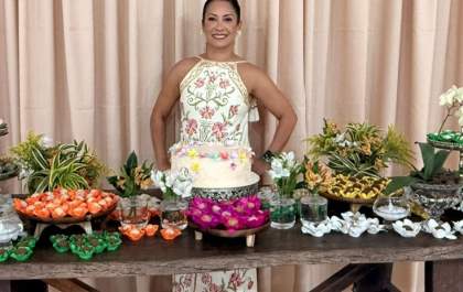 Adriana Matos celebrou seu aniversário em grande estilo neste último sábado