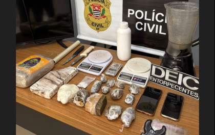 Polícia Civil prende jovem com maconha e cocaína no Paquerê