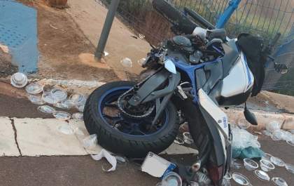 Morre motociclista envolvido em colisão na 'Nova Pompeu'