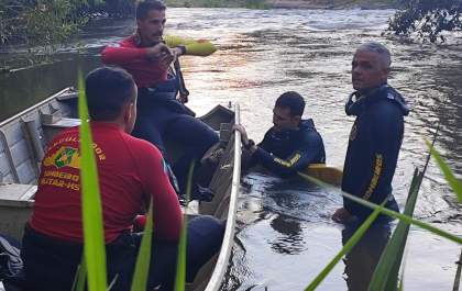 Jovem de 23 anos é encontrado morto após afogamento no Ribeirão dos Bois, em Água Clara