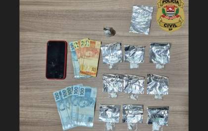 Polícia Civil de Birigui prende jovem suspeito de gerenciar esquema de venda de drogas por 'delivery'