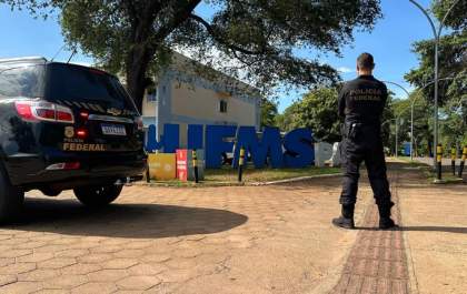 PF faz operação contra superfaturamento de contratos administrativos da UFMS em Três Lagoas