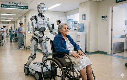 Quando os robôs começam a cuidar de nós