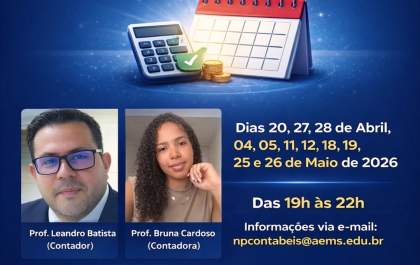 AEMS oferece atendimento gratuito para declaração do Imposto de Renda 2026 em Três Lagoas
