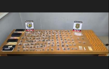 Polícia Civil prende 4 homens por tráfico no Porto Real