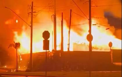 Construtora confirma que incêndio em alojamento não deixou feridos