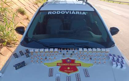 Homem é preso transportando R$ 36 mil em medicamentos importados irregularmente do Paraguai