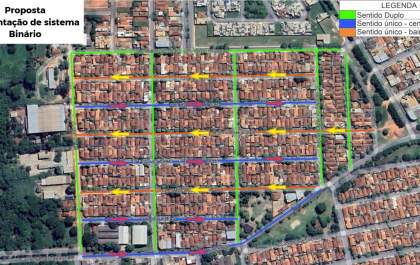 Zona Leste de Araçatuba deve passar a ter sistema binário em ruas principais