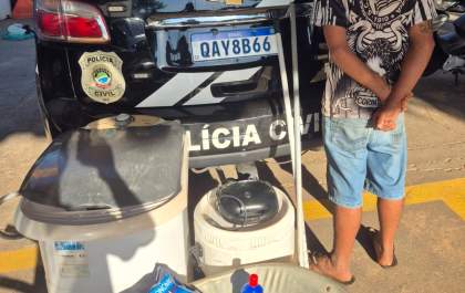 Suspeito de invadir escola pública duas vezes é preso pela Polícia Civil em Três Lagoas