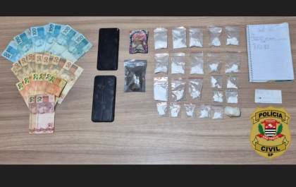 Acusado de gerenciar venda de drogas é preso pela Polícia Civil de Birigui