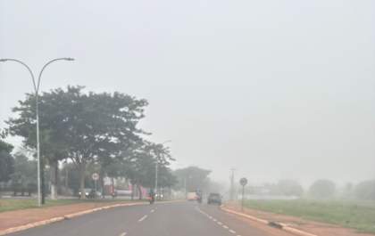 Três Lagoas tem previsão de chuva e alerta de ventos nesta terça-feira (28)