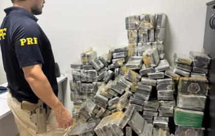 Cocaína é apreendida em Ribas do Rio Pardo
