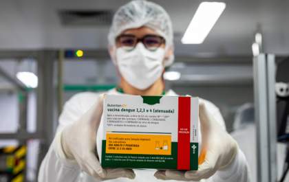 Estado libera vacina contra a dengue para pessoas com 59 anos