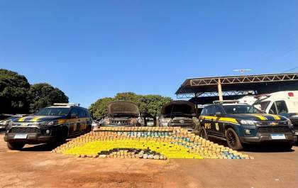 Operação da PRF apreende drogas em Campo Grande