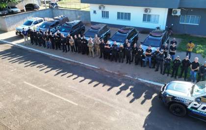 Operação contra organização criminosa em Brasilândia prende 10 pessoas e apreende 22 veículos de luxo