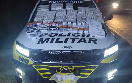 Homem é preso pelo TOR com mais de 2 mil ampolas de medicamentos contrabandeados