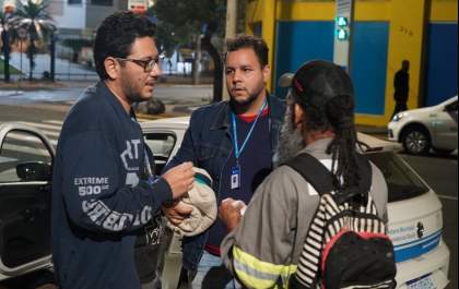População em situação de rua recebe atenção especial na primeira onda de frio