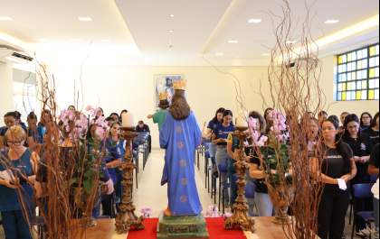 Mães colaboradoras do Unisalesiano são homenageadas pela Pastoral Universitária