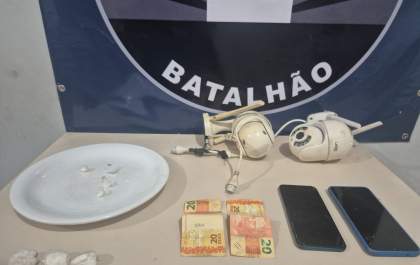 Homem é preso por tráfico no bairro Vila Piloto