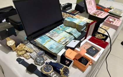 Investigado preso em Mirandópolis com R$ 150 mil seria líder de suposto esquema de fraudes digitais