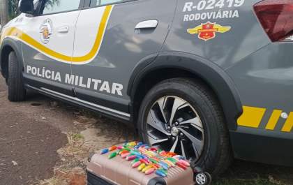 Moradora em Rio Preto é flagrada na Rondon com 1 quilo de pasta base de cocaína
