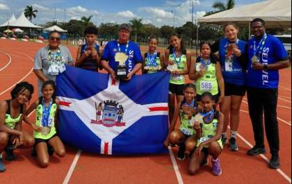 Atletismo de Três Lagoas é campeão estadual em etapa regional dos Jogos Escolares de MS