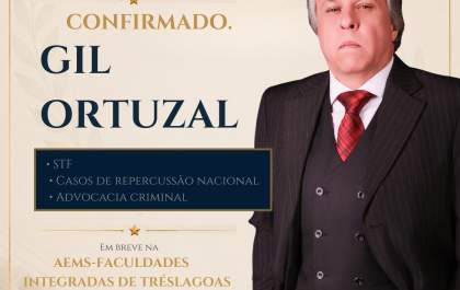 Gil Ortuzal confirma presença na AEMS