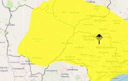 Inmet emite alerta de tempestade com risco de granizo para Três Lagoas e região