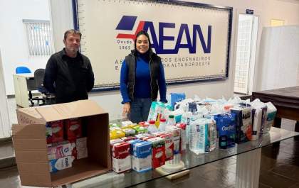 AEAN une conhecimento técnico e solidariedade em ações beneficentes durante eventos