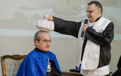 UniToledo Wyden homenageia Chaim Zaher com título de Doutor Honoris Causa