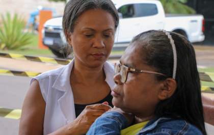Vacinação contra gripe marca evento em TL