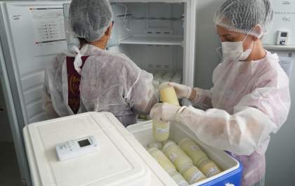Banco de Leite Humano de Araçatuba transfere 48 litros de leite para Rio Preto