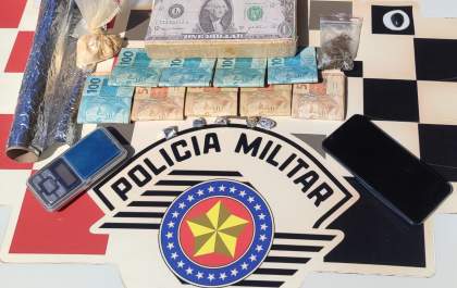 PM prende homem com quase 1 quilo de pasta base de cocaína no Alvorada