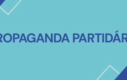 Duas legendas exibem propaganda partidária nesta semana