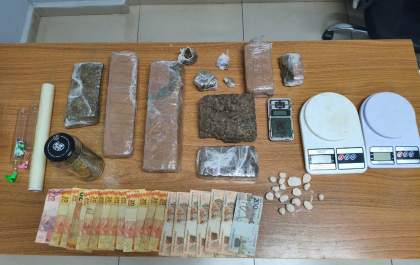 PM prende jardineiro com 3,5 quilos de maconha no Águas Claras
