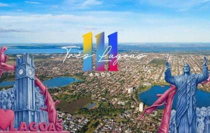 Três Lagoas celebra 111 anos com programação especial de inaugurações, homenagens e eventos