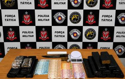 Entregador é preso pela PM com mais de 14 quilos de maconha em Araçatuba