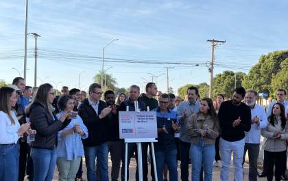 Parque Linear recebe nome de ciclista homenageado