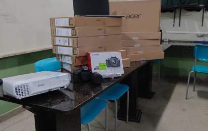 Tecnologia reforça ensino na Edwards Corrêa
