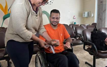 Exame aponta evolução espontanea em quadro clínico de paciente que ficou paraplégico após tiro