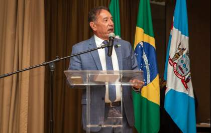 Gerson Claro se torna cidadão três-lagoense durante homenagem pelos 111 anos de Três Lagoas