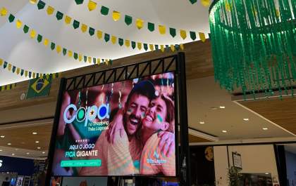 Shopping Três Lagoas vira ponto de encontro durante a Copa do Mundo