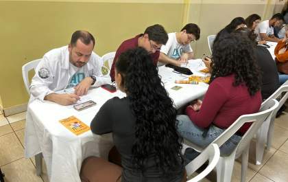 Liga de Oncologia promove ação de cadastramento de medula óssea em parceria com a Enfermagem do Unisalesiano