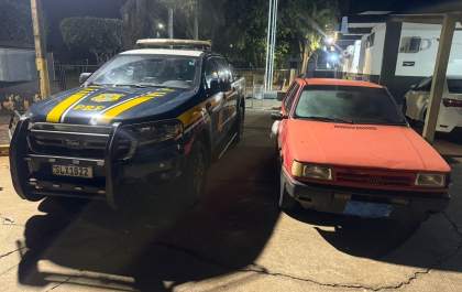 PRF encontra maconha escondida dentro de pneu durante fiscalização na BR-158